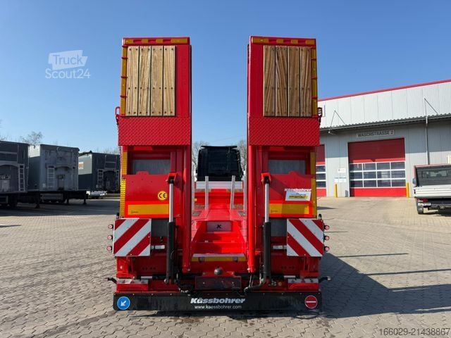 Lavbygd semitrailer KÄSSBOHRER K.SLA_RJ 3 / 1N 18/24 Jumbo Tieflader ausziehbar