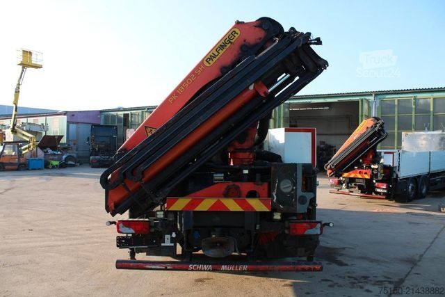 Teherautóra szerelt daru MAN 26.420 6x2 KRAN PALFINGER PK18502 FUNK Nr: 288