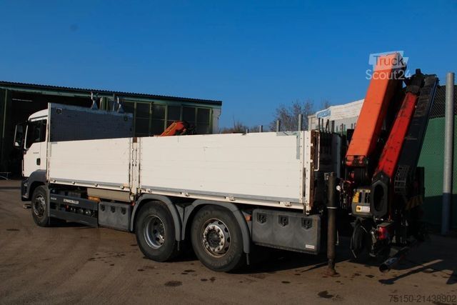 Teherautóra szerelt daru MAN 26.420 6x2 KRAN PALFINGER PK18502 FUNK Nr: 798