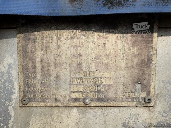 Lastväxlarsläp KöGEL AWE-18 LAFETTE MIT KRONE WECHSELPRITSCHE