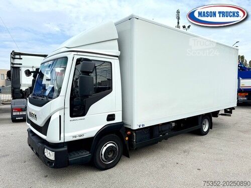 Furgoneta con lona corredera Iveco Eurocargo 75-190 centina e sponda