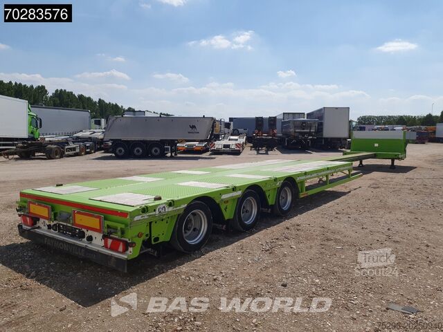 Chargeur bas Faymonville F-S43-1AAF 3 axles Extendable Twistlocks 3x Hyd...