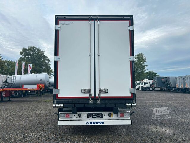 Semirimorchio frigorifero KRONE SDR 27 Cool Liner Blumenbreite mit Liftachse