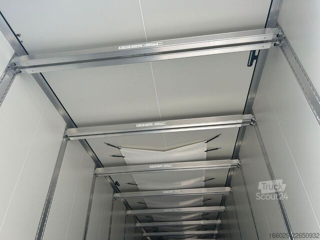 Semirimorchio frigorifero KRONE SDR 27 Cool Liner Blumenbreite mit Liftachse