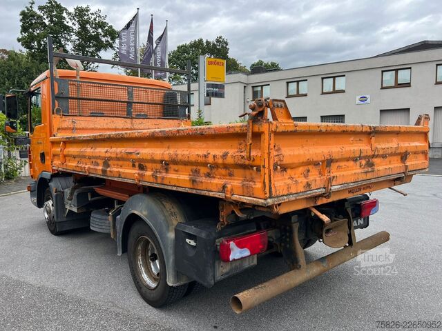 Driezijdige kipper bestelwagen MAN TGL 8.210 3S.Kipper MEILLER Kipphydraulik