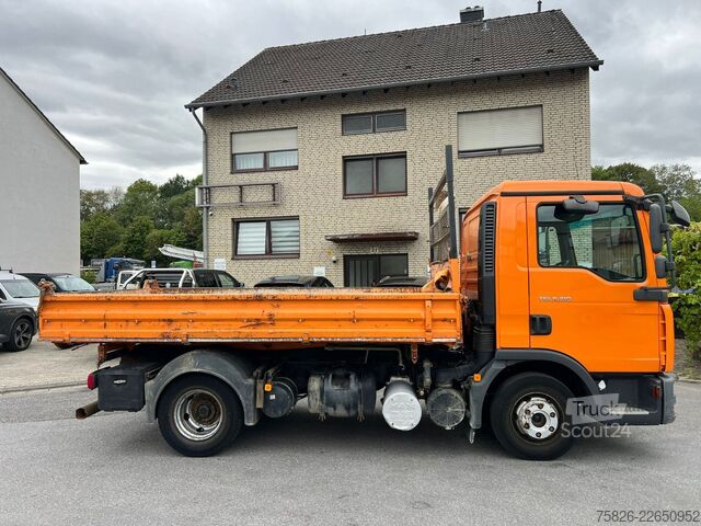 Driezijdige kipper bestelwagen MAN TGL 8.210 3S.Kipper MEILLER Kipphydraulik