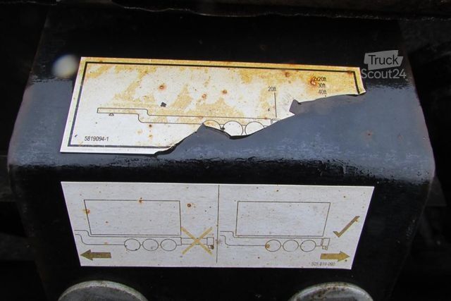 Auflieger-Wechselfahrgestell KRONE SD - HighCube - Trommelbremse Nr.: 537
