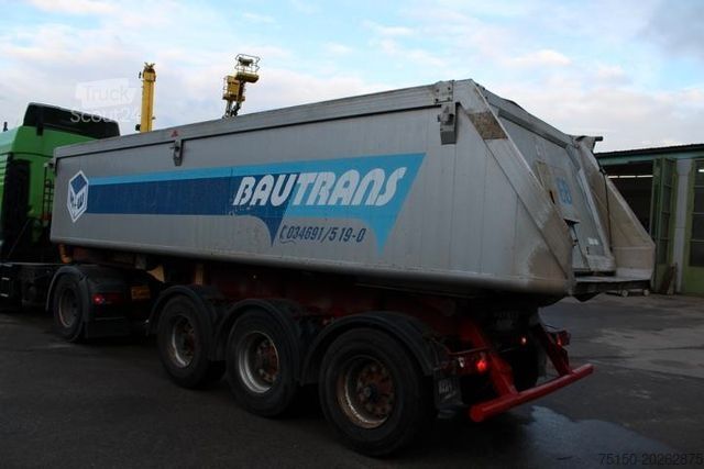 Semi-remorque benne CARNEHL ALU/STAHL Kippmulde 24 m³ - LIFT - Nr.: 224