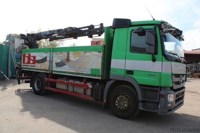 Jeřáb na nákladním automobilu MERCEDES-BENZ 1846 4x2 KRAN HIAB 133 K PRO Nr: 518