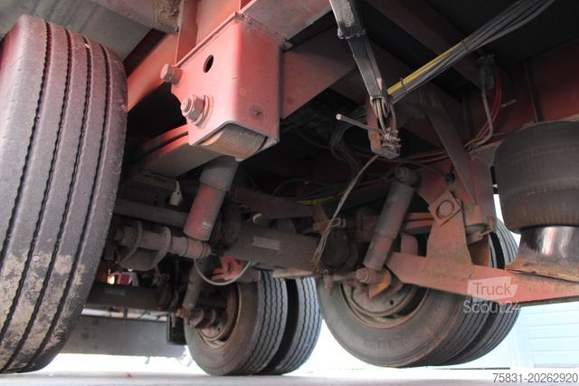 Dieplader oplegger  3-Achs ZORZI Pritschen-Anhänger Plateau-Rolle