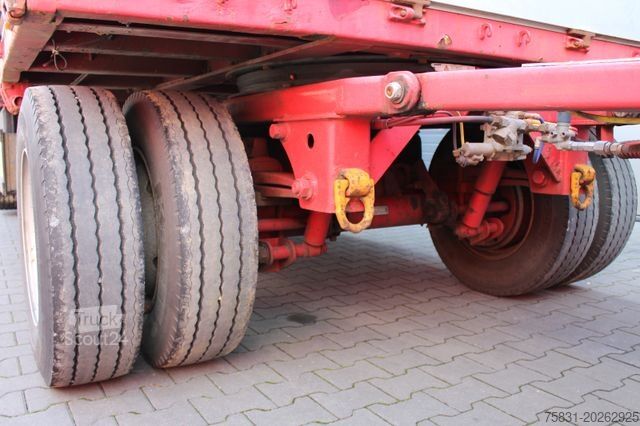 Príves s pracovnou plošinou  3-Achs ZORZI Pritschen-Anhänger Plateau-Rolle