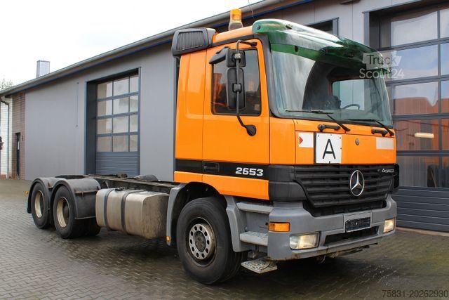 Lastbilchassi MERCEDES-BENZ Actros 2653  V8  6x4  Blatt-Luft   EPS  *clutch*