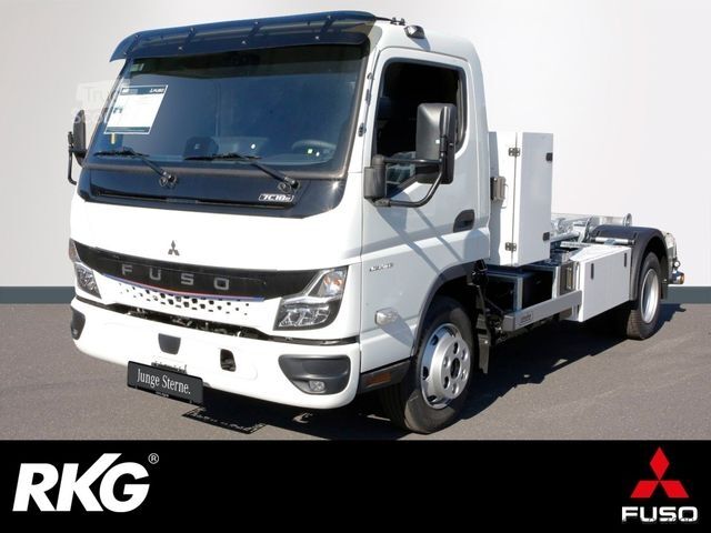 Fourgon benne basculante FUSO CANTER 7C18e 3400 UNSINN-Abroller KLIMA TEMPOMAT