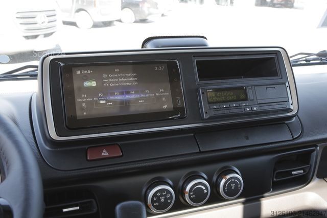 Fourgon benne basculante FUSO CANTER 7C18e 3400 UNSINN-Abroller KLIMA TEMPOMAT