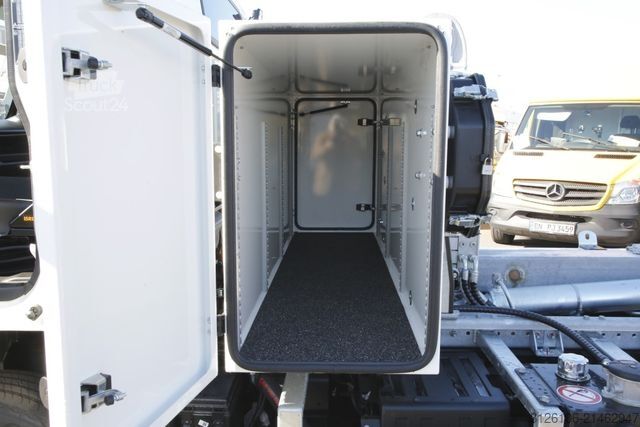 Fourgon benne basculante FUSO CANTER 7C18e 3400 UNSINN-Abroller KLIMA TEMPOMAT