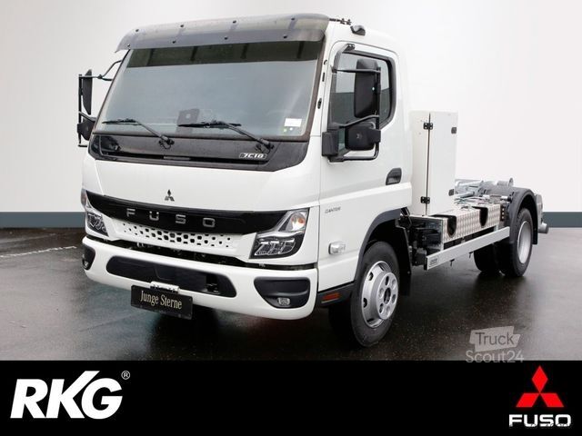 Fourgon benne basculante FUSO CANTER 7C18 3400 UNSINN Abroller KLIMA KAMERA