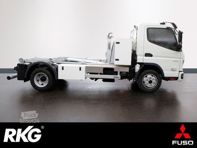 Camion porte-caissons Telehoist FUSO CANTER 7C18 3400 UNSINN Abroller KLIMA KAMERA