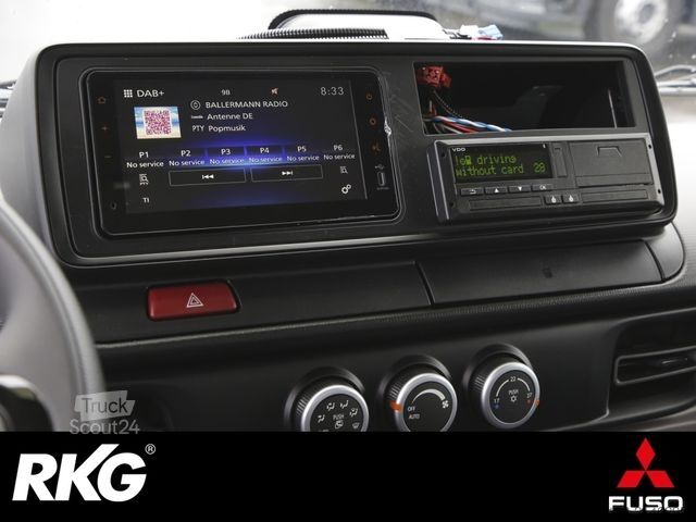 Camion porte-caissons Telehoist FUSO CANTER 7C18 3400 UNSINN Abroller KLIMA KAMERA