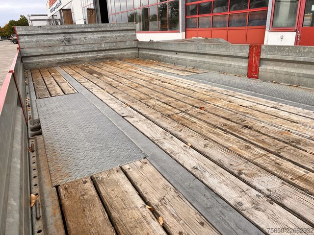 Remolque de plataforma baja Schmid Fahrzeugbau TUE 105SR  Tandemtieflader, Luftgefedert