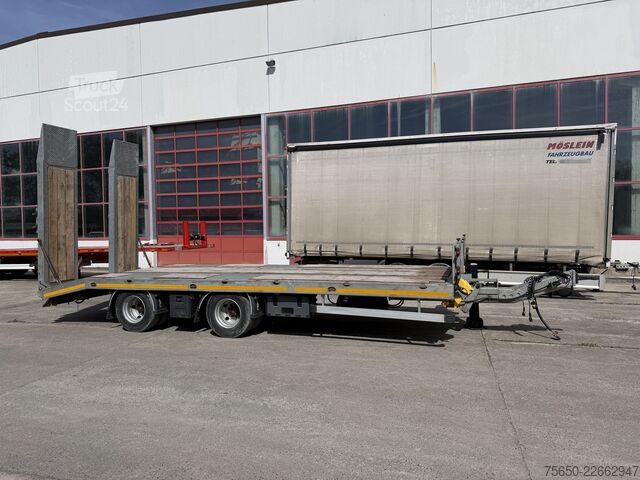 Vehículo comercial Möslein TTA21 T Schwebheim  21 t Tandemtieflader