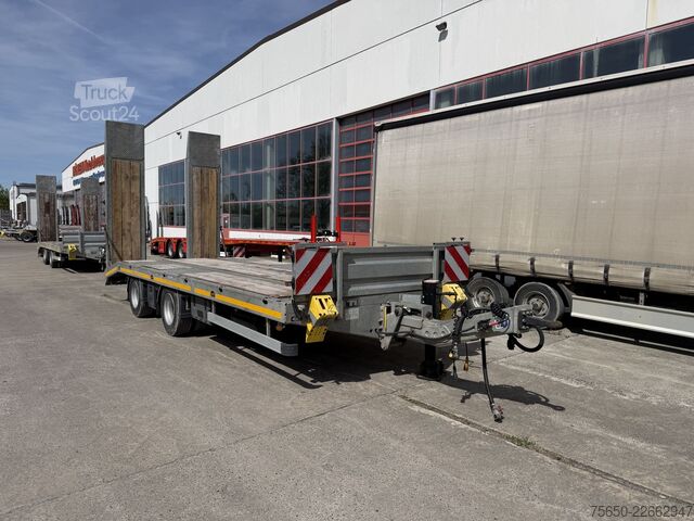 Vehículo comercial Möslein TTA21 T Schwebheim  21 t Tandemtieflader