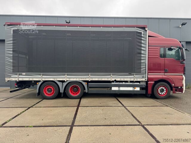 Schiebeplane MAN TGX 26.440 / 6X2 / Euro 5 / 386.000 KM / NL Truck