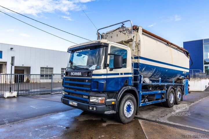 Silo SCANIA 124.340 - LAMBRECHT-INOX-5 Comp.