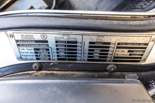 Silos SCANIA 124.340 - LAMBRECHT-INOX-5 Comp.
