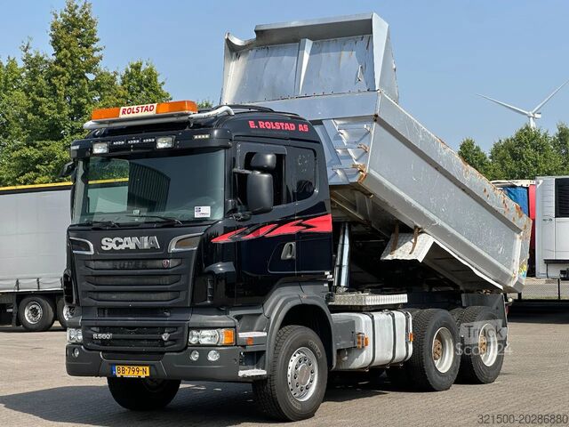 Самосвал Scania R560 V8 6x4 Tipper / Big Axle / Full Steel / Eu...