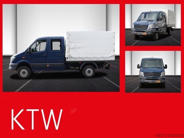 Pick-up skåpbil Mercedes-Benz Sprinter 316CDI DOKA,Allrad,Klima,AHK3,5To,TCO