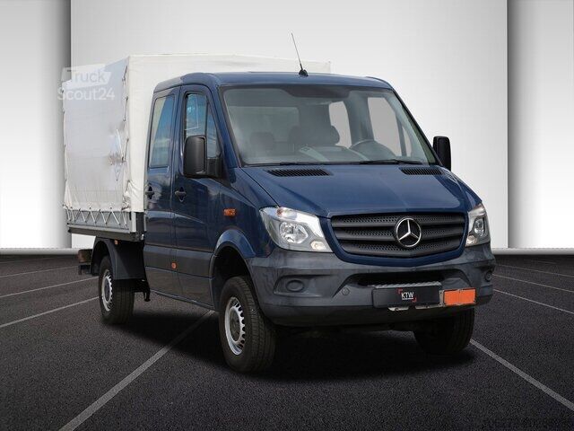 Schuifzeil bestelwagen Mercedes-Benz Sprinter 316CDI DOKA,Allrad,Klima,AHK3,5To,TCO