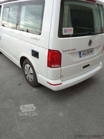 Kamper Volkswagen California Coast 2022 | Automática | Techo elevable