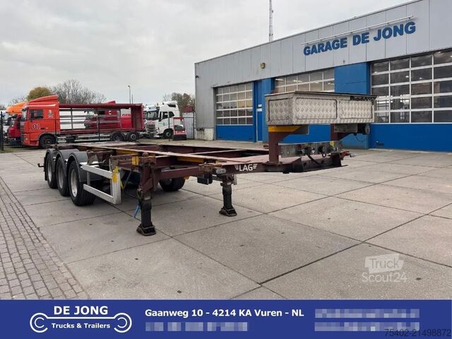 Transport kontenerowy LAG Container chassis / 20-30 FT / BPW + Disc