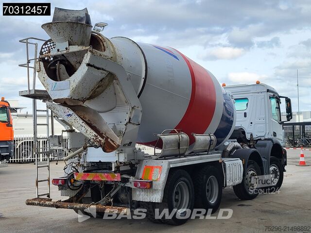 Blender Mercedes Arocs 3240 Arocs 8X4 9m3 Stetter Mixer Steel su...