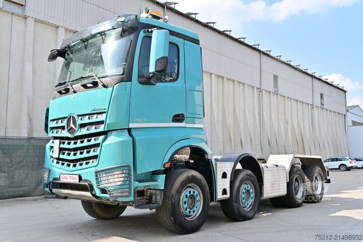 Sunkvežimio važiuoklė Mercedes-Benz Arocs 4163  E6 Retarder 88t GZG AHK