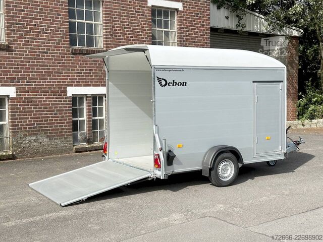 Kofferanhänger Debon CHEVAL LIBERTE DEBON C400 ALU ROADSTER WEISS +SEITENTÜR