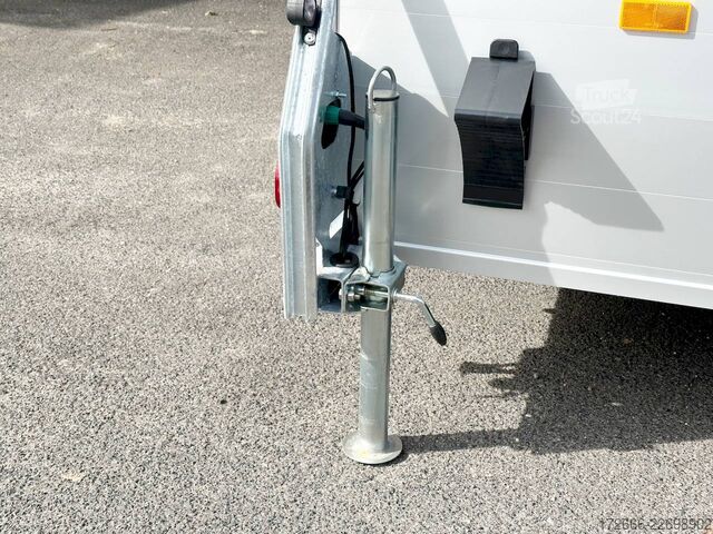 Kofferanhänger Debon CHEVAL LIBERTE DEBON C400 ALU ROADSTER WEISS +SEITENTÜR