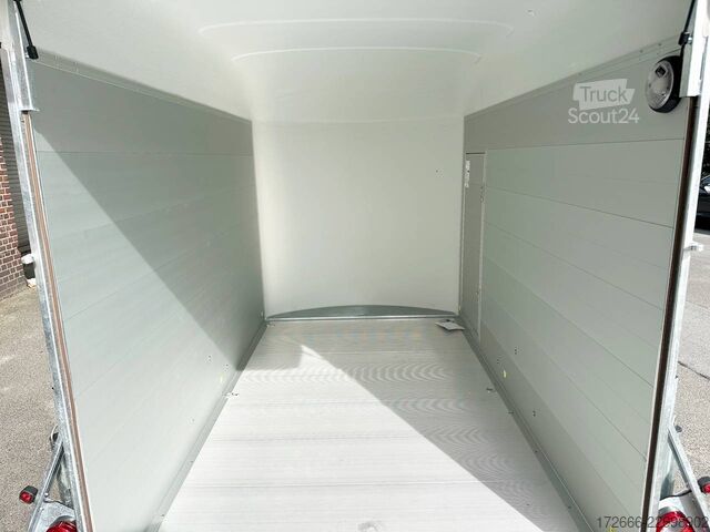 Kofferanhänger Debon CHEVAL LIBERTE DEBON C400 ALU ROADSTER WEISS +SEITENTÜR