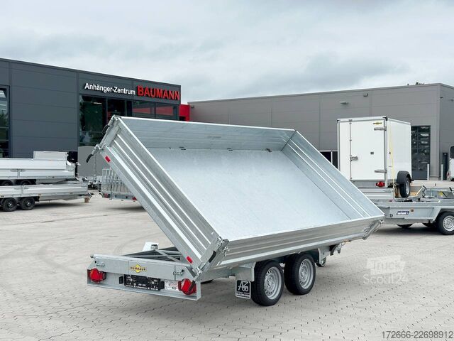  Humbaur HTK 3500.37 | PROSTEEL 362X185X40CM 3500KG DREISEITENKIPPER