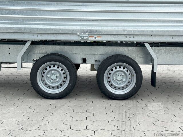  Humbaur HTK 3500.37 | PROSTEEL 362X185X40CM 3500KG DREISEITENKIPPER