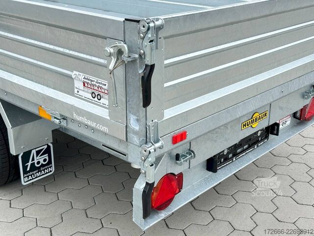  Humbaur HTK 3500.37 | PROSTEEL 362X185X40CM 3500KG DREISEITENKIPPER