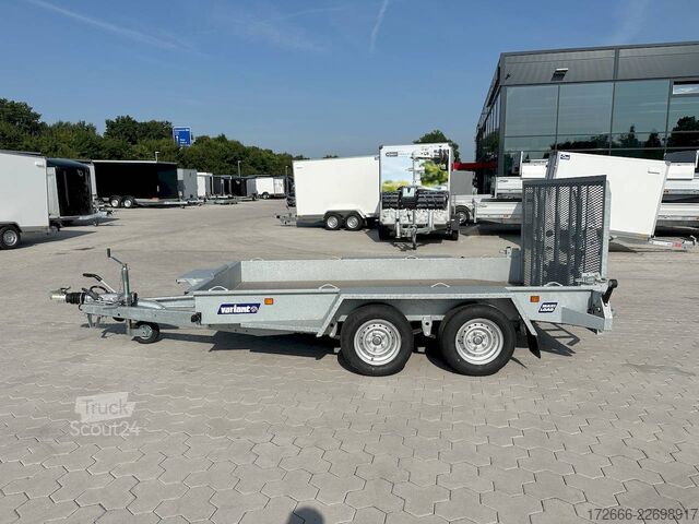  Variant 3516 B3 | MAXI LOAD | RAMPE | ALURIFFELBLECH 300X162CM 3500KG BAUMASCHINENANHÄNGER | BEAVERTAIL
