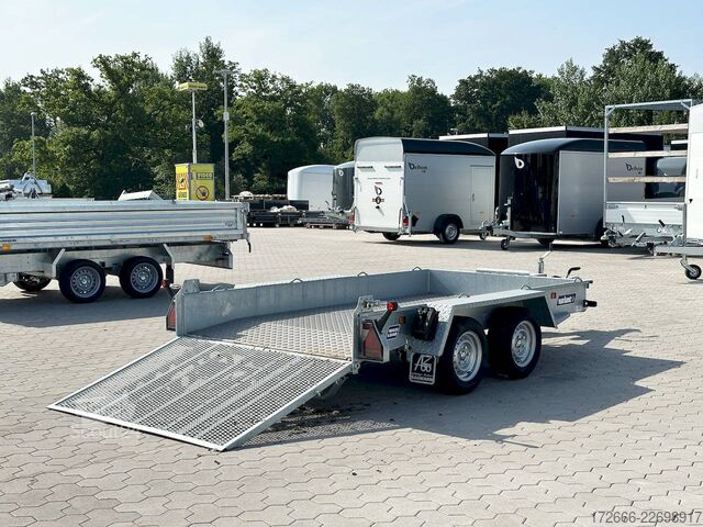  Variant 3516 B3 | MAXI LOAD | RAMPE | ALURIFFELBLECH 300X162CM 3500KG BAUMASCHINENANHÄNGER | BEAVERTAIL