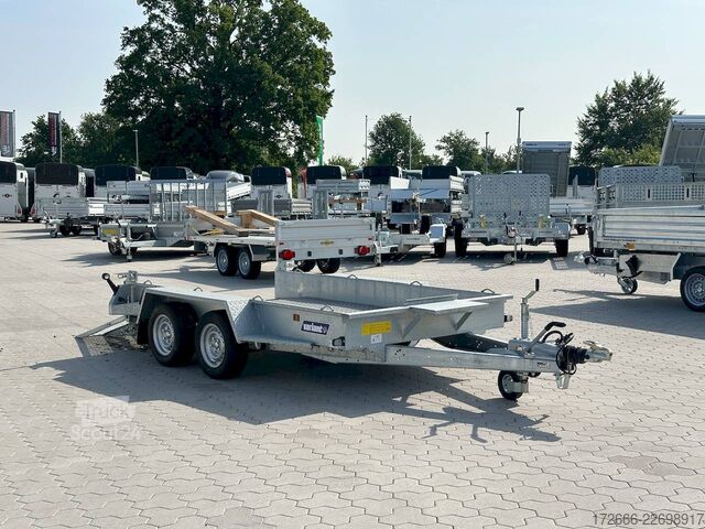  Variant 3516 B3 | MAXI LOAD | RAMPE | ALURIFFELBLECH 300X162CM 3500KG BAUMASCHINENANHÄNGER | BEAVERTAIL
