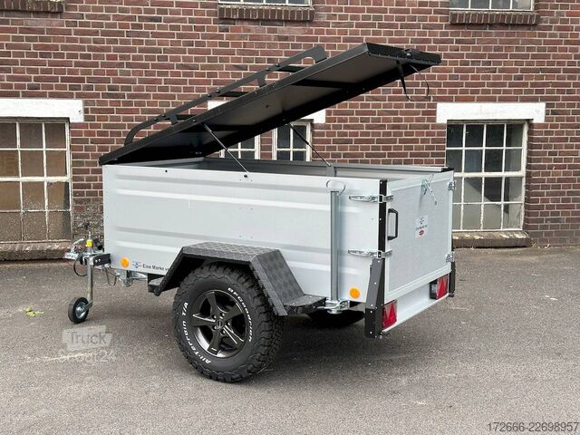  TPV Trailers | BÖCKMANN KT-EB2 | OFFROAD 202X107X72CM 1000KG DECKELANHÄNGER