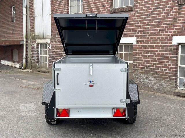  TPV Trailers | BÖCKMANN KT-EB2 | OFFROAD 202X107X72CM 1000KG DECKELANHÄNGER