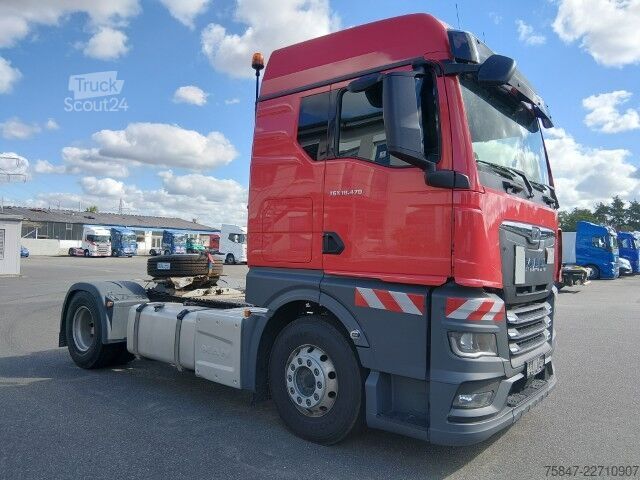 Standardni vlačilec MAN TGX 18.470 BL Kipphydraulik Retarder Alu