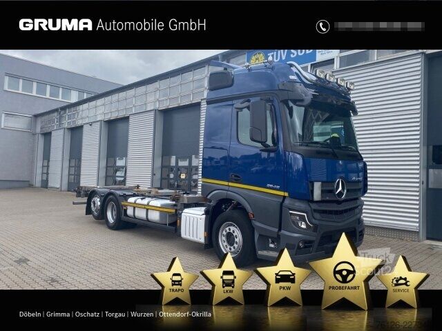 Autocamion cu caroserie interschimbabilă Mercedes-Benz Actros 2545L 6x2 Öl-Retarder/BigSpace/2xAHK