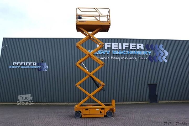 Schaarlift Haulotte Compact 10 Electric, 10m Working Height, 450kg Cap