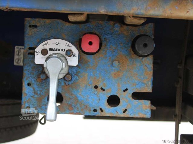 Ανοιχτό ημιρυμουλκούμενο με μουσαμά KRONE SD, LIFTING AXLE, LOWDECK, LIFTING ROOF